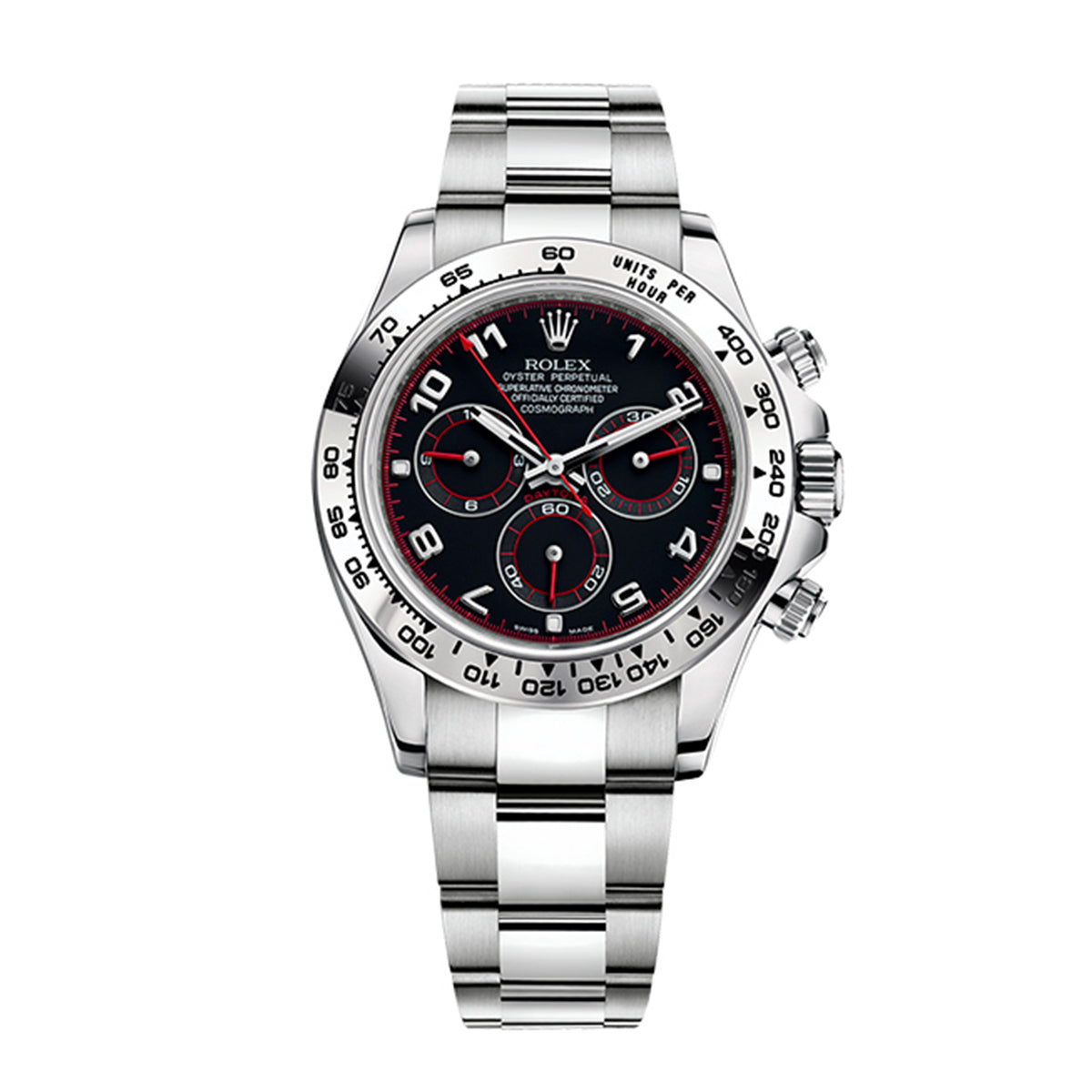 Rolex Oyster Perpetual Cosmograph Daytona White Gold Racing Dial