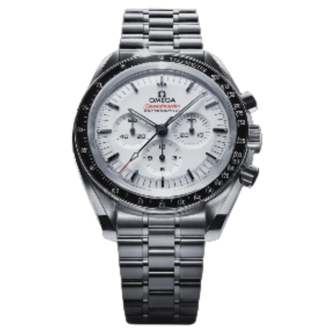 Omega Speedmaster Stainless Steel White Dial